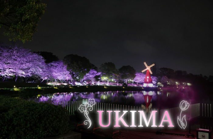 浮間公園ライトアップイメージ