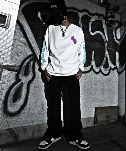 Two-Face L/TEE（ホワイト）