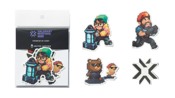 VALORANT ステッカー(MASTERS TOKYO&times;UNITED ARROWS)キルジョイ