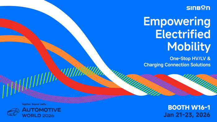 SINBON、強化したEV接続ソリューションを「オートモーティブ ワールド東京 2026」で展示