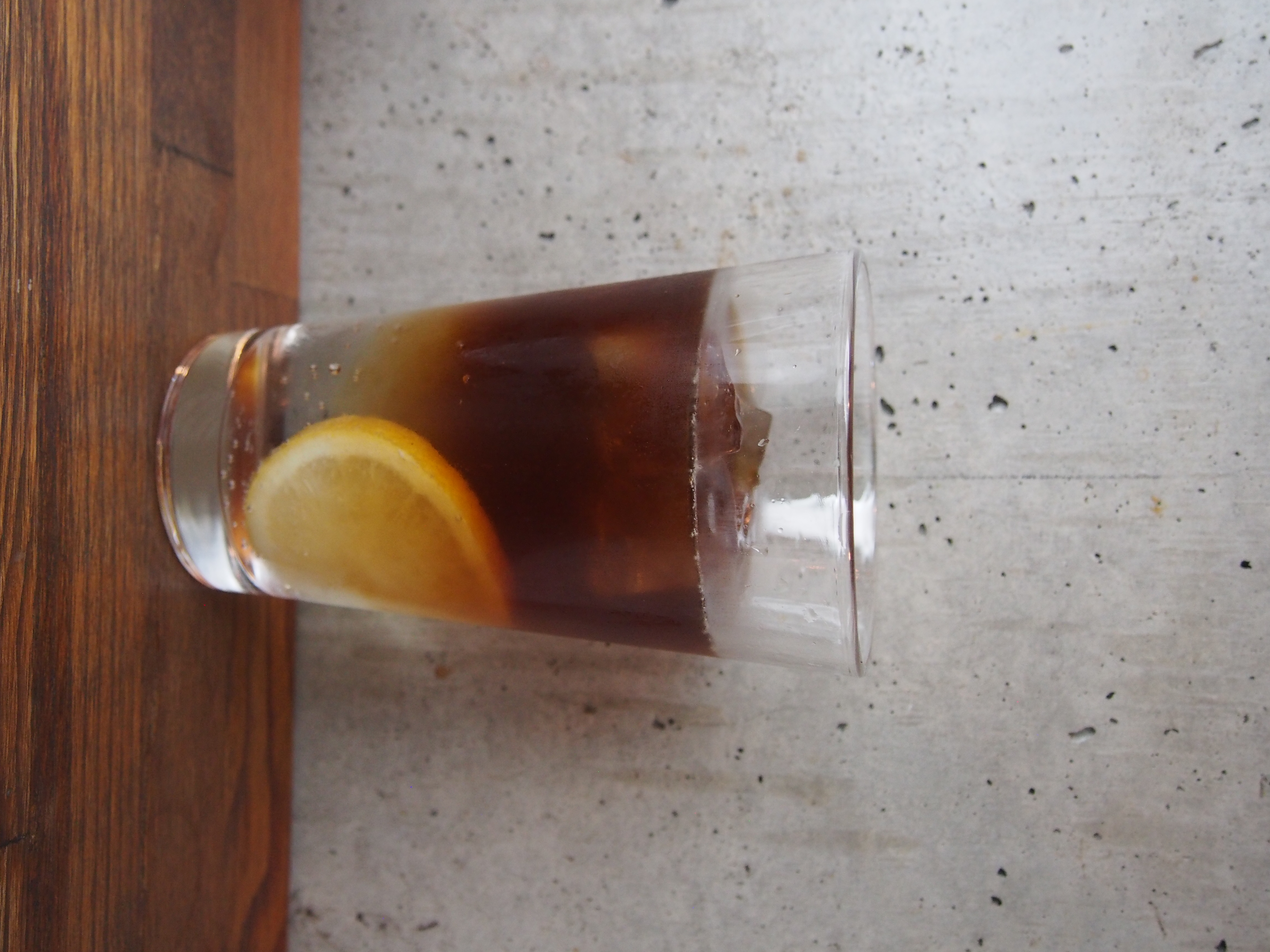 エチオピアとペルーのブレンド豆"合羽橋ブレンド"を使用