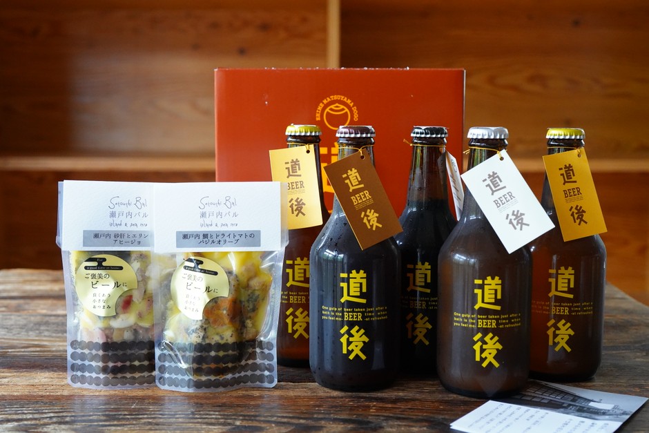 【父の日ラベル】 道後ビールと瀬戸内おつまみセット 税込価格: 4,510円
