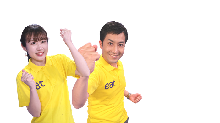 eat木和田アナ＆eat村上アナ