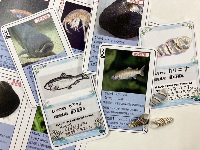 成安造形大学オリジナルカード作り(イメージ)