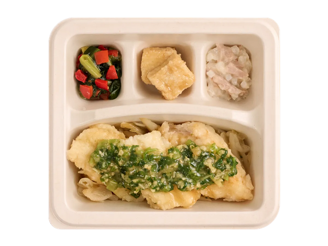 白身魚の生姜醤油