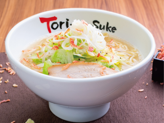 野菜たっぷり塩ラーメン　（700円+税）