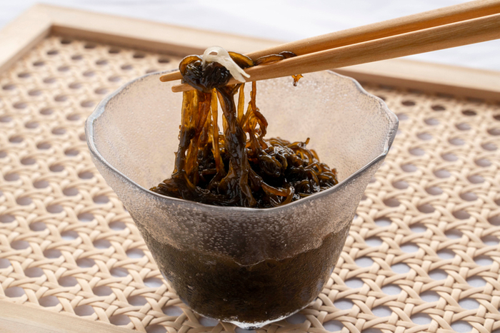 自慢の&rdquo;生もずく&rdquo;