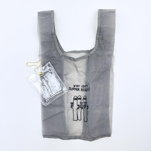 ムーミンのぬいぐるみ付きエコバッグ