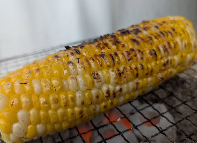 その場で焼いてかぶりつき