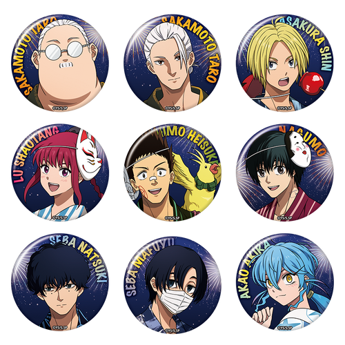 ブラインド缶バッジ 浴衣ver.(全9種)