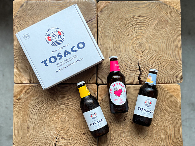 高知らしさを届けるクラフトビールブランド「TOSACO」