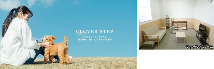 犬猫の新しい提供スタイル「CLOVER STEP」を導入