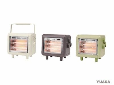 足元のちょこっと暖房「しかくい電気ストーブ」