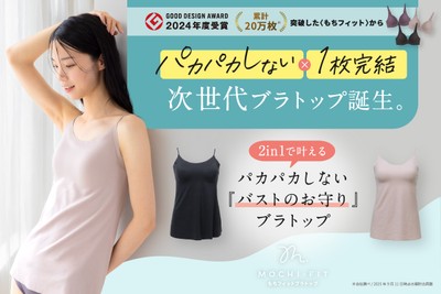 新アイテム『もちフィット ブラトップ』