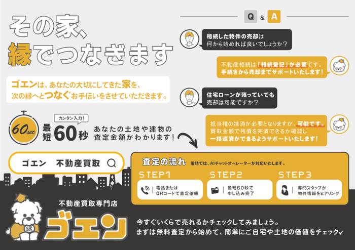 不動産買取専門店「ゴエン」