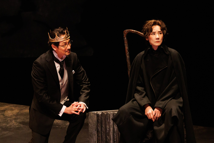「ハムレットQ1」撮影：加藤幸広