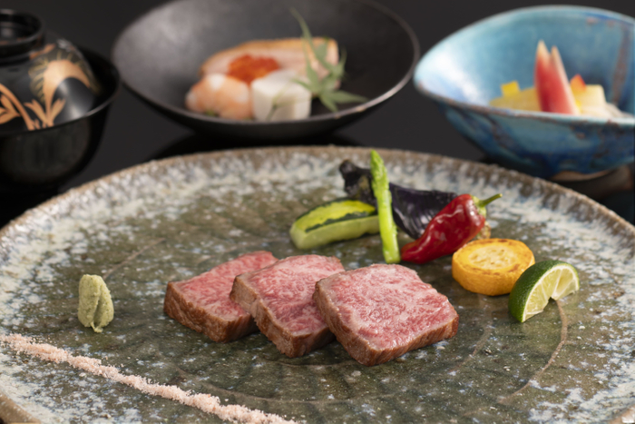 松阪牛のロースステーキ