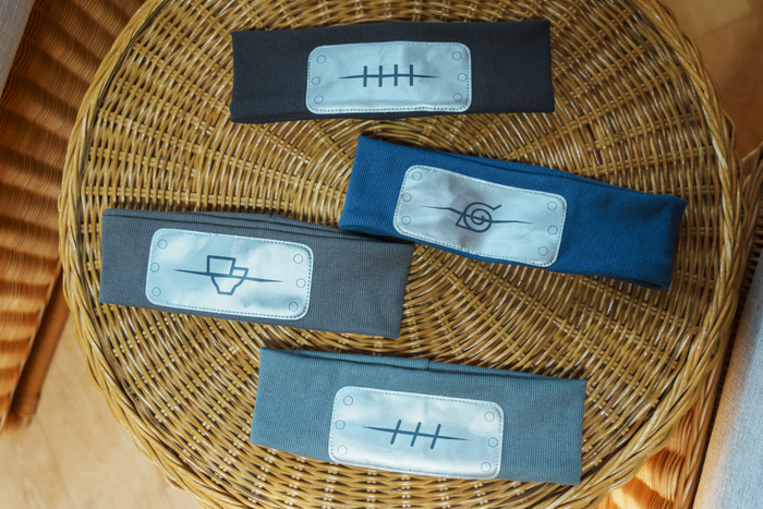 ▲オリジナル額当てヘアバンド（イメージ）