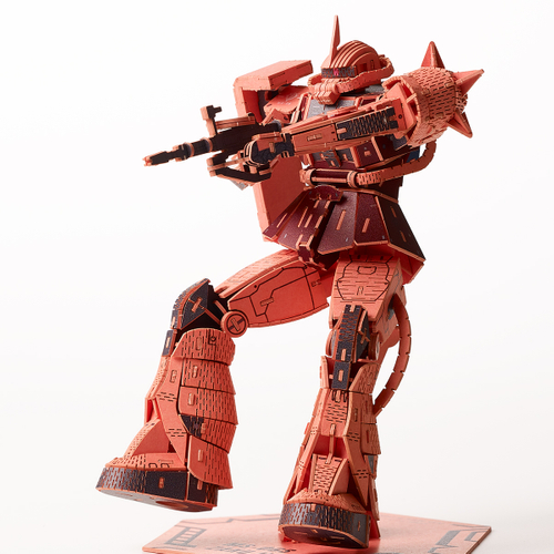 Paper Art si-gu-mi PRO MS-06S シャア専用ザクII(イメージ3)