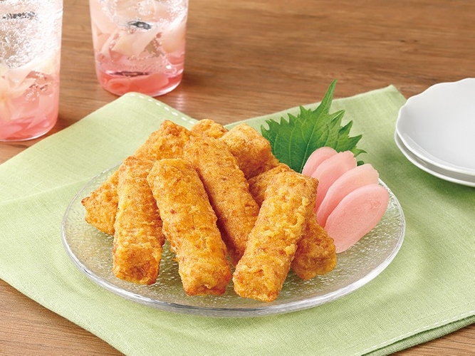 「スパイシースティック 岩下の新生姜&reg;入り」調理例