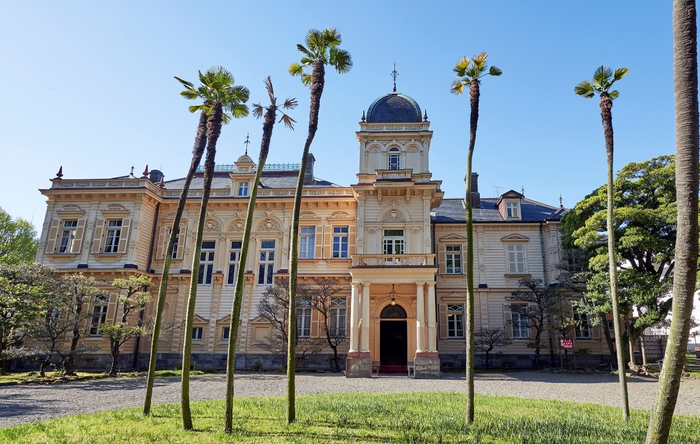 洋館正面の様子