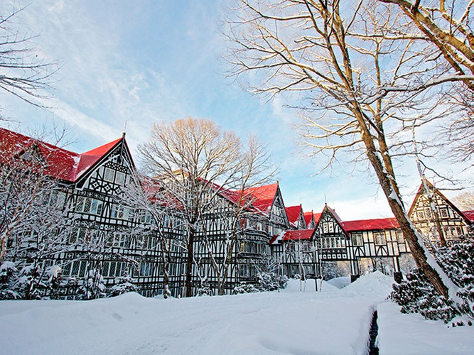 ホテル外観（冬季）