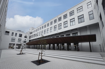 耐震改修及び増築工事を終えた2号館