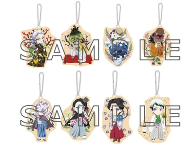 ▲木製ストラップが登場!(全8種、ランダム)