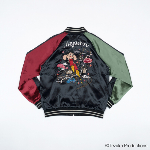 ▲スカジャン　アトム PASONA&times;ATOM & B・J