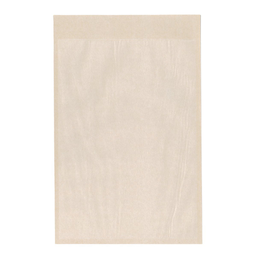 グラスパック 平袋 170mm幅　グラシン紙&times;クラフト紙(前面)