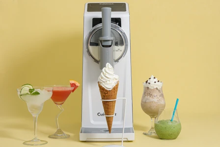「おうちでソフトクリーム」の夢が叶う！ クイジナート「フローズンドリンク & ソフトクリームメーカー」 2026年7月上旬発売