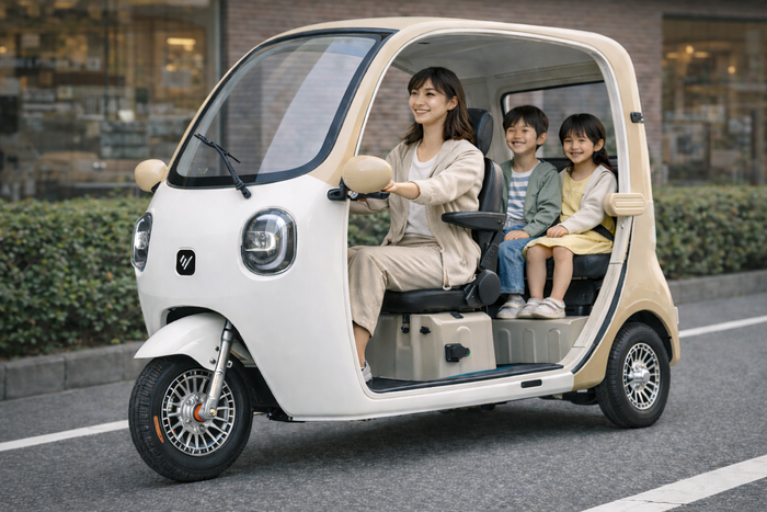 ビベルCOCO　実際に使用している様子　AI生成によるイメージ画像