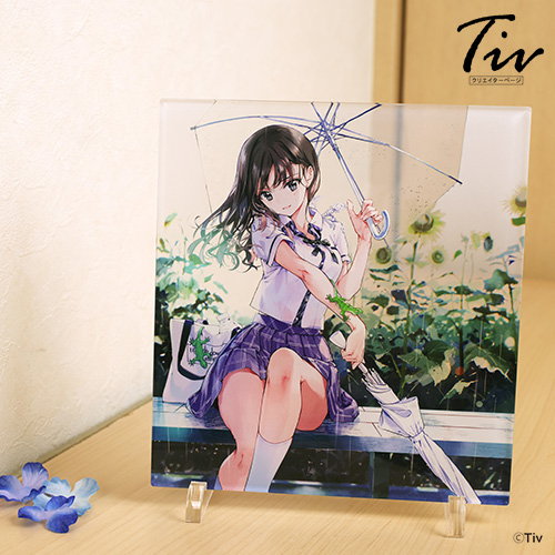 アクリルアート(クリアタイプ) 「rain revive」
