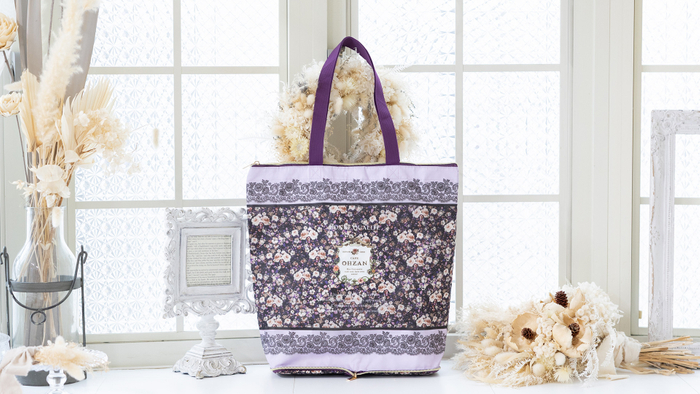 女性らしいデザインの保冷バッグ