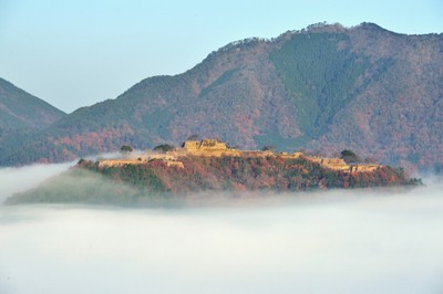 竹田城跡の雲海(イメージ)