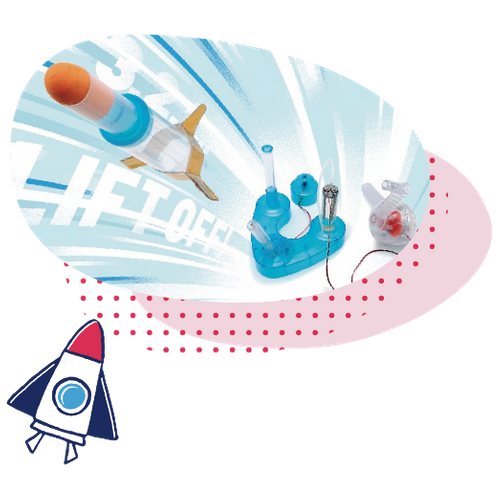 (3)「水素エネルギーロケット」を飛ばそう！