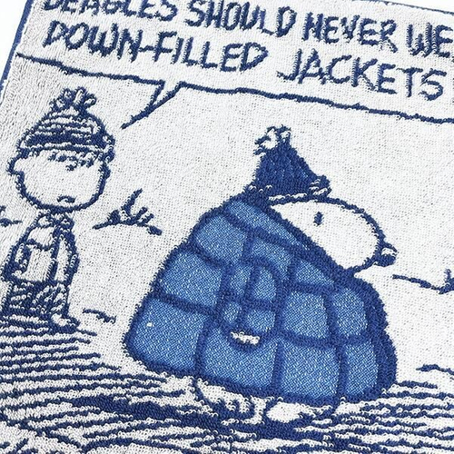 スヌーピーのミニタオル