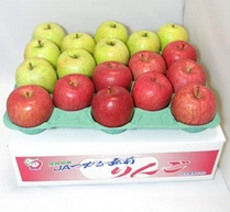 贈答用サンふじ×王林