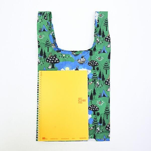 ムーミンのぬいぐるみ付きエコバッグ