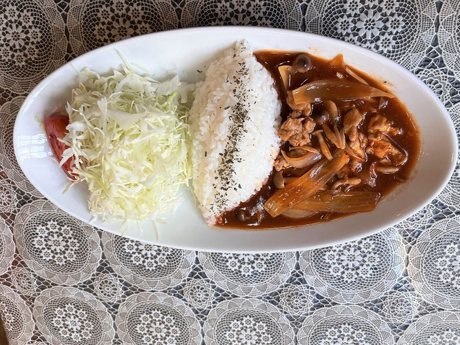 横浜市【珈琲専門店 山百合】ハヤシライス
