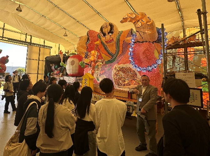 四倉ねぶた見学