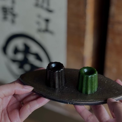 羊羹カヌレ(店内)
