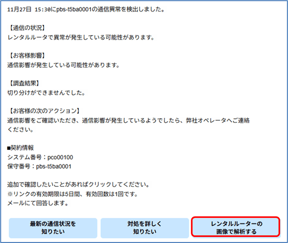 図1:障害発生(通知メール例)