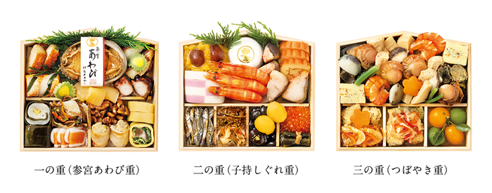 参宮おせち絵馬三段重　福祥