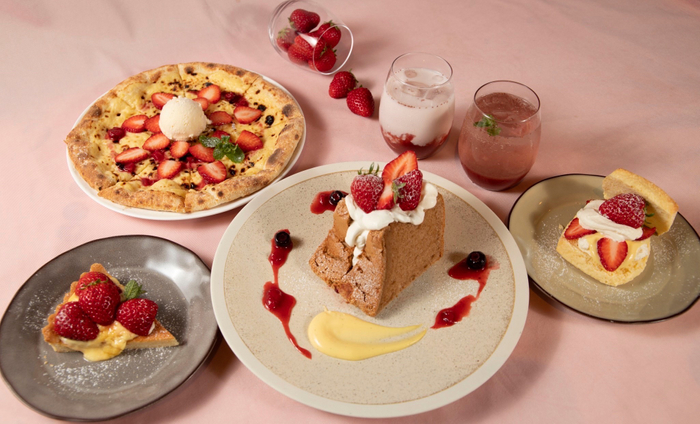 ▲のじまスコーラ『いちごフェア 第２弾』新作メニュー