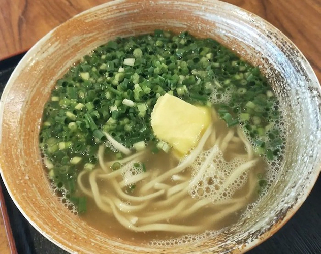 沖縄そば：バター