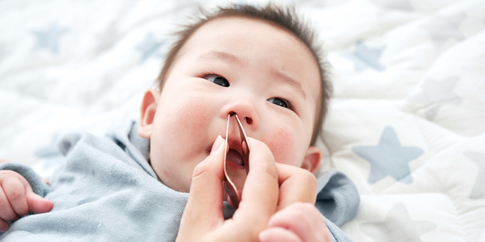 赤ちゃんの呼吸をサポート