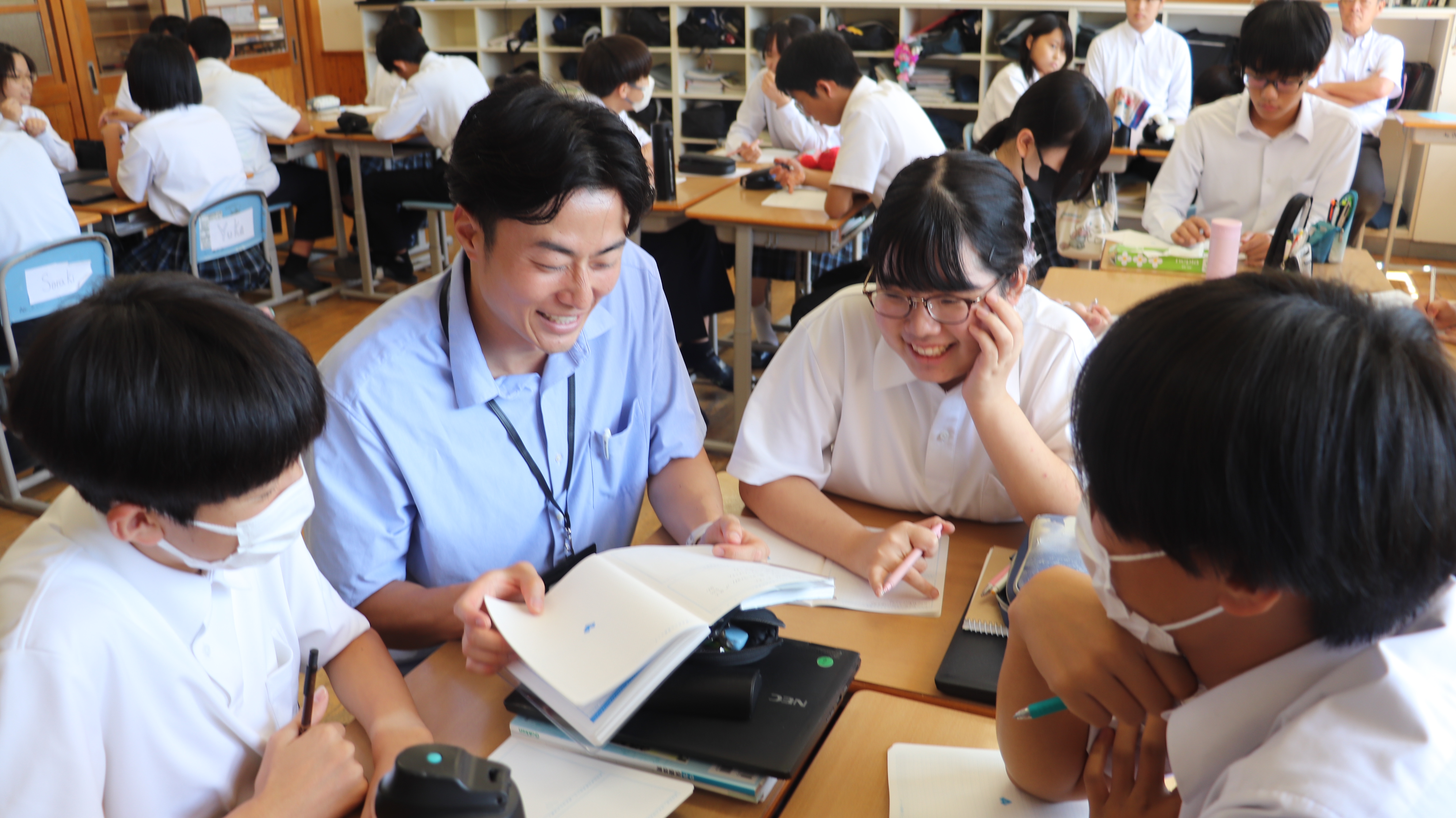 実際に書いたみらいノート&reg;_0を見ながら「好き」を深掘っていきます。