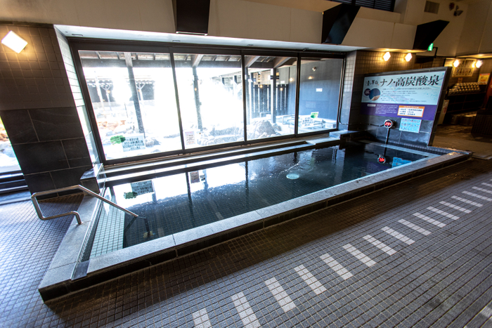 内湯「ナノ高炭酸泉」