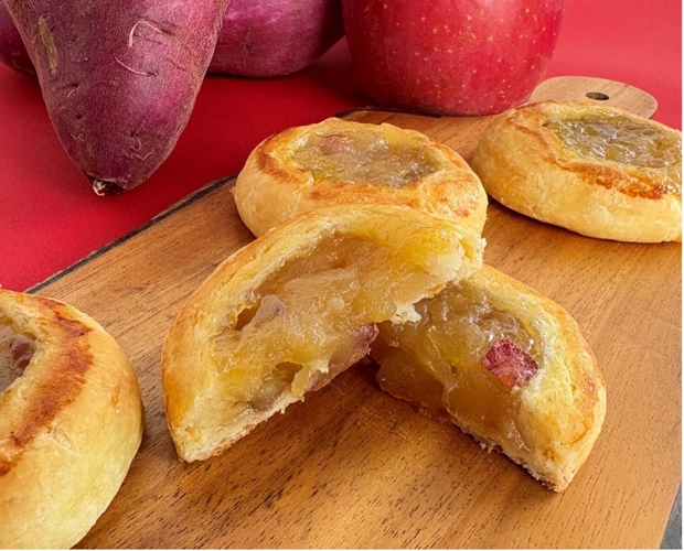 りんごお芋パイ